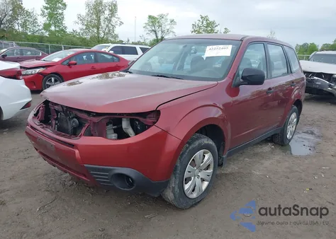 2009 Subaru Forester 2.5X from USA, damaged, VIN JF2SH61619H719670
